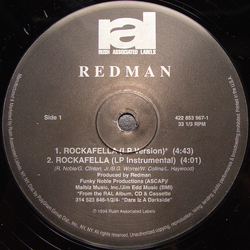Redman Rockafella Vinyl 12" USED