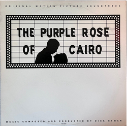 Dick Hyman The Purple Rose Of Cairo - Original Motion Picture Soundtrack Vinyl LP USED