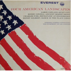 Werner Janssen / Janssen Symphony Of Los Angeles Four American Landscapes Vinyl LP USED