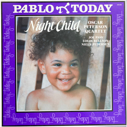 The Oscar Peterson Quartet Night Child Vinyl LP USED