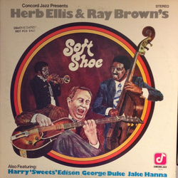 Herb Ellis / Ray Brown Herb Ellis & Ray Brown's Soft Shoe Vinyl LP USED