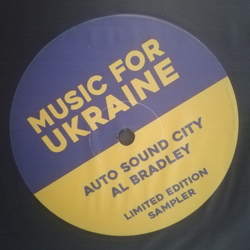 Auto Sound City / Al Bradley Music For Ukraine Limited Edition Sampler Vinyl 12" USED
