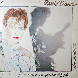 David Bowie Scary Monsters Vinyl LP USED