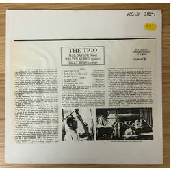The Trio (10) / Billy Bean / Harold Gaylor / Walter Norris The Trio Vinyl LP USED
