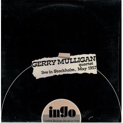 Gerry Mulligan Quartet Live In Stockholm, May 1957 Vinyl LP USED