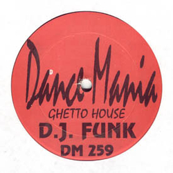 DJ Funk Ghetto House Vinyl 12" USED