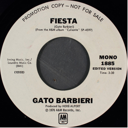 Gato Barbieri Fiesta Vinyl 7" USED
