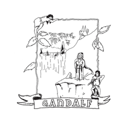 Gandalf (10) Gandalf Vinyl LP USED