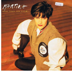 Martika More Than You Know Vinyl 7" USED