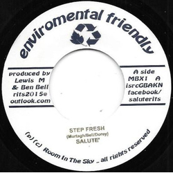 Salute (4) Step Fresh / Circle Bass Vinyl 7" USED