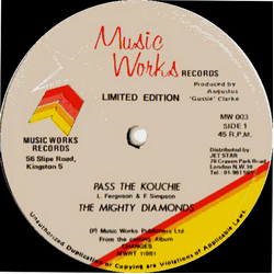 The Mighty Diamonds Pass The Kouchie Vinyl 12" USED