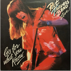 Pat Travers Band Live! Go For What You Know Vinyl LP USED