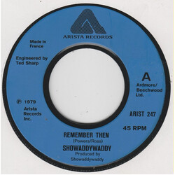 Showaddywaddy Remember Then USED VINYL 7INCH 45 RPM SINGLE