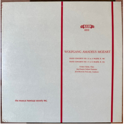 Wolfgang Amadeus Mozart / György Sebök / Jean-François Paillard Piano Concertos Nos. 23 and 17 Vinyl LP USED