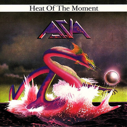 Asia Al Pitrelli Heat Of The Moment Vinyl 7" USED
