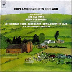 Aaron Copland / New Philharmonia Orchestra Copland Conducts Copland Vinyl LP USED