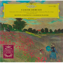 Claude Debussy / Boston Symphony Chamber Players Violin Sonata / Cello Sonata / Sonata For Flute, Viola And Harp / Syrinx For Flute Solo Vinyl LP USED