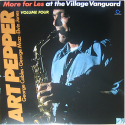Art Pepper More For Les - At The Village Vanguard, Vol. 4 Vinyl LP USED