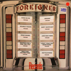 Foreigner Records Vinyl LP USED