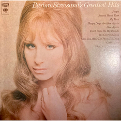 Barbra Streisand Barbra Streisand's Greatest Hits Vinyl LP USED