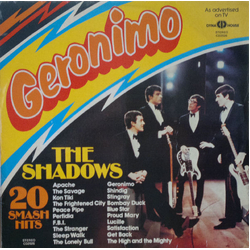The Shadows Geronimo (20 Smash Hits) Vinyl LP USED