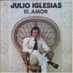 Julio Iglesias El Amor Vinyl LP USED