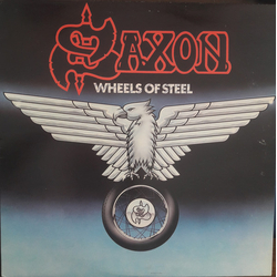 Saxon Wheels Of Steel Vinyl LP USED