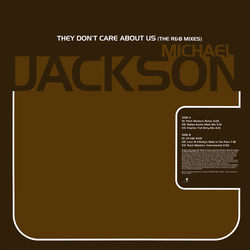 Michael Jackson They Don't Care About Us (The R&B Mixes) Vinyl 12" USED