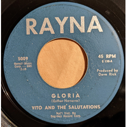 Vito & The Salutations Gloria / Let's Untwist The Twist Vinyl 7" USED