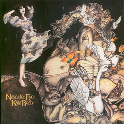 Kate Bush Never For Ever Vinyl LP USED