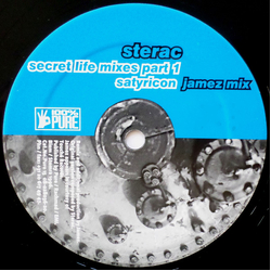 Sterac Secret Life Mixes Part 1 Vinyl 12" USED