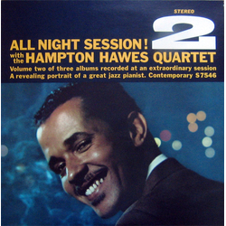 Hampton Hawes Quartet All Night Session! Vol. 2 Vinyl LP USED