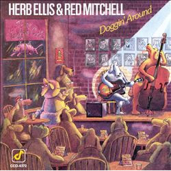 Herb Ellis / Red Mitchell Doggin' Around Vinyl LP USED