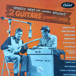 Speedy West / Jimmy Bryant 2 Guitars Country Style Vinyl LP USED
