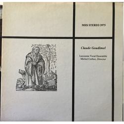 Claude Goudimel / Ensemble Vocal De Lausanne / Michel Corboz Claude Goudimel Vinyl LP USED