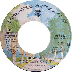 The Meters Be My Lady Vinyl 7" USED