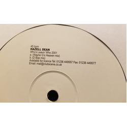 Hazell Dean Who's Leavin' Who 2001 Vinyl 12" USED
