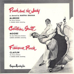 Robert McBride / Avery Claflin / Douglas Moore Punch And The Judy / Fishhouse Punch / Cotillion Suite Vinyl LP USED