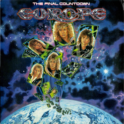 Europe (2) The Final Countdown Vinyl LP USED
