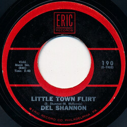 Del Shannon Little Town Flirt / Keep Searchin' (We'll Follow The Sun) Vinyl 7" USED
