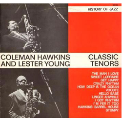 Coleman Hawkins / Lester Young Classic Tenors Vinyl LP USED