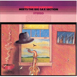 Coleman Hawkins Meets The Big Sax Section Vinyl LP USED