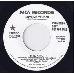 B.B. King Love Me Tender USED VINYL 7INCH 45 RPM PROMO
