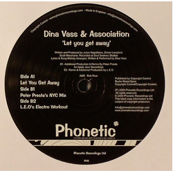 Dina Vass / Association (3) Let You Get Away Vinyl 12" USED