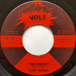 Eddie Purrell The Spoiler / My Pride Won't Let Me Vinyl 7" USED