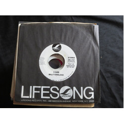 Billy Kirkland I Care USED VINYL 7INCH 45 RPM PROMO REISSUE
