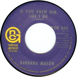 Barbara Mason If You Knew Him Like I Do / Raindrops Keep Fallin' On My Head Vinyl 7" USED
