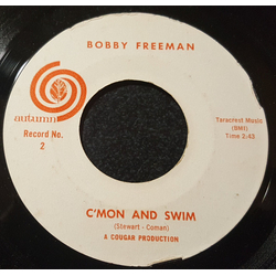 Bobby Freeman C'mon And Swim Vinyl 7" USED