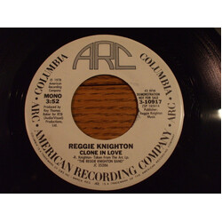Reggie Knighton Clone In Love USED VINYL 7INCH 45 RPM SINGLE PROMO STEREO MONO