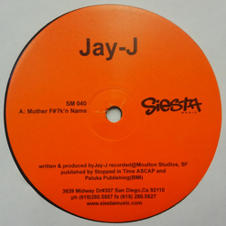 Jay-J Mother F#?k'n Name Vinyl 12" USED